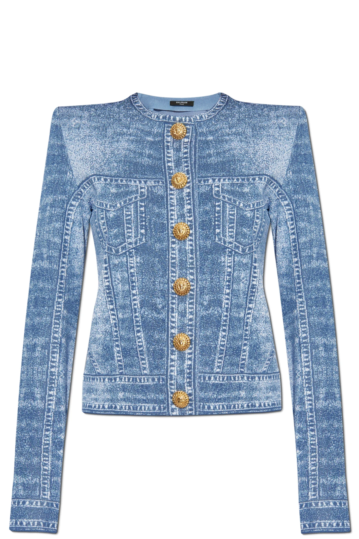 Cardigan mit Druckknöpfen