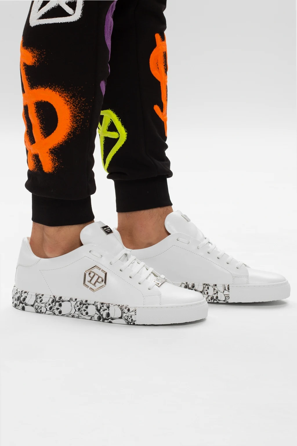 Buty sportowe 'Hexagon and Skull'