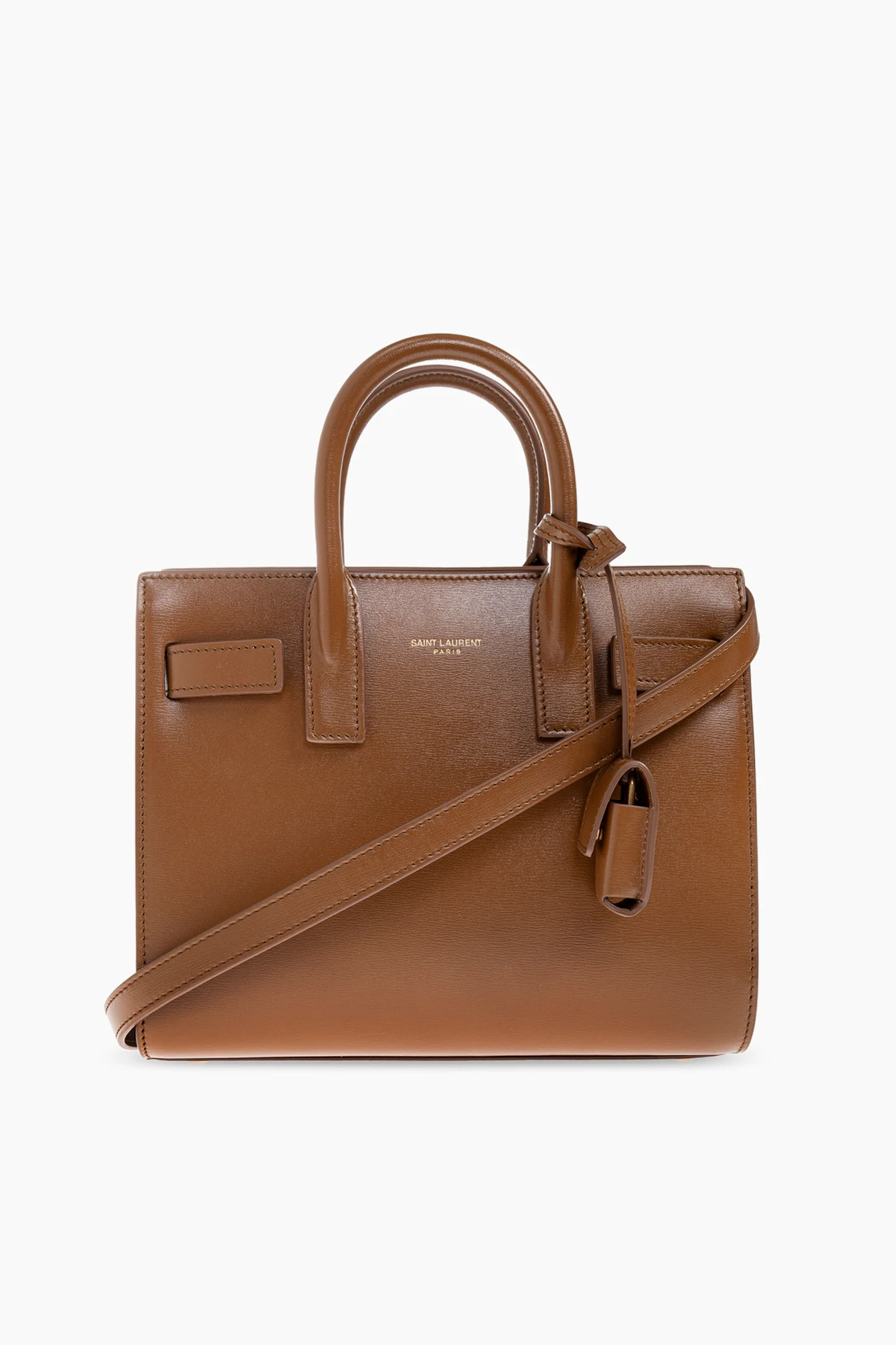 BRĄZOWY Torba do ręki `Sac De Jour Nano`