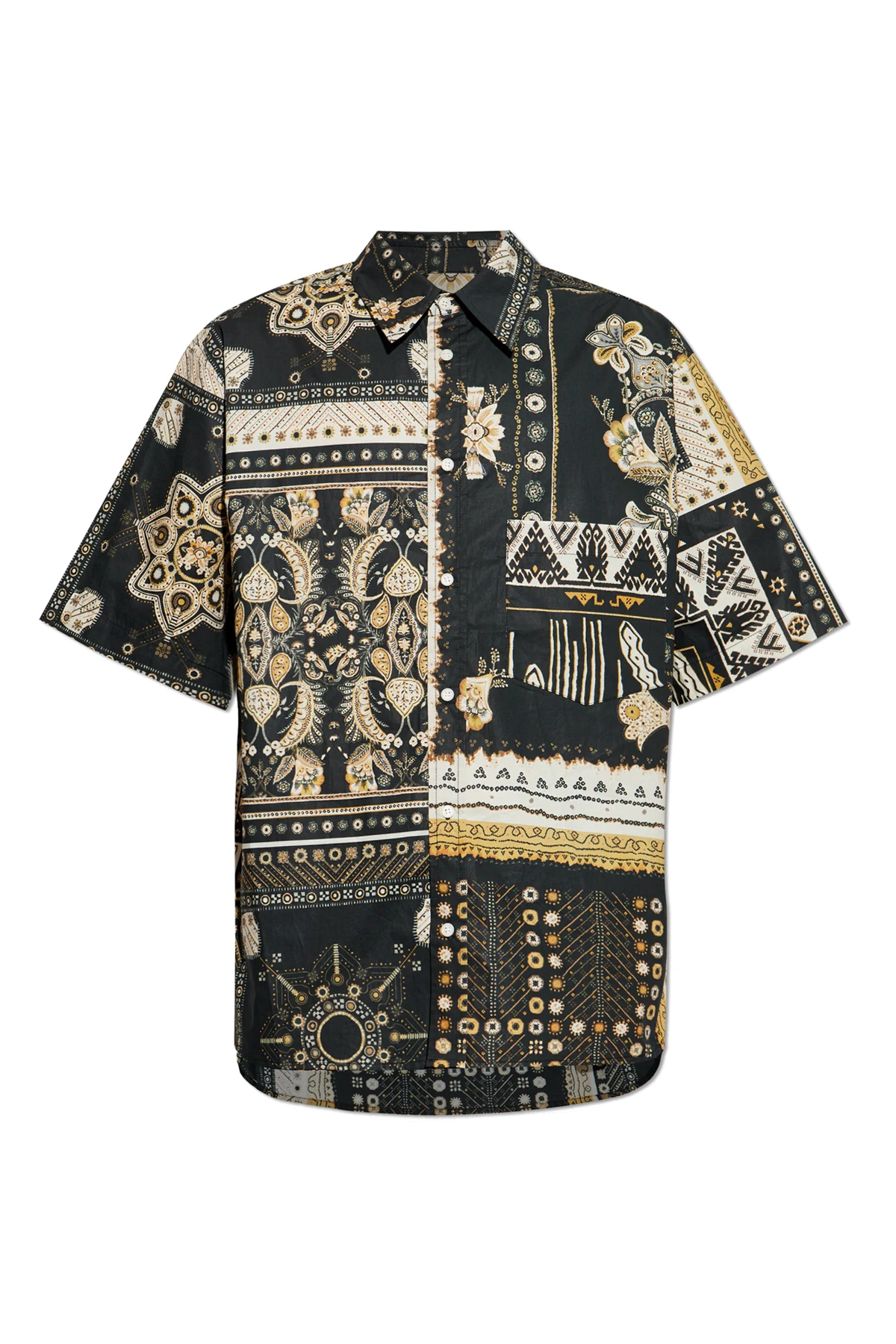 BLACK Patterned shirt ‘Garlonn’