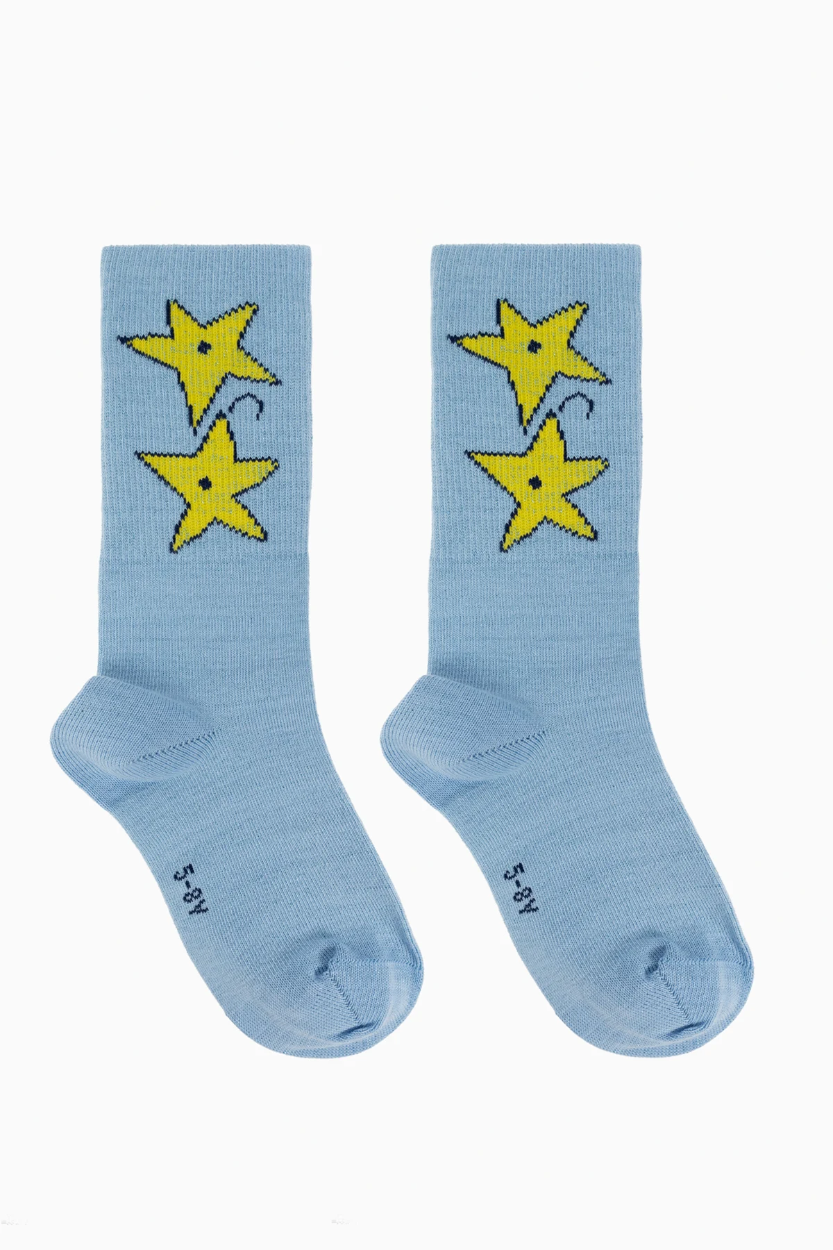 Socken mit Lurexfaden