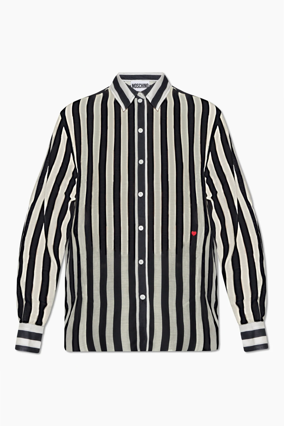 Koszula ze wzorem w pasy