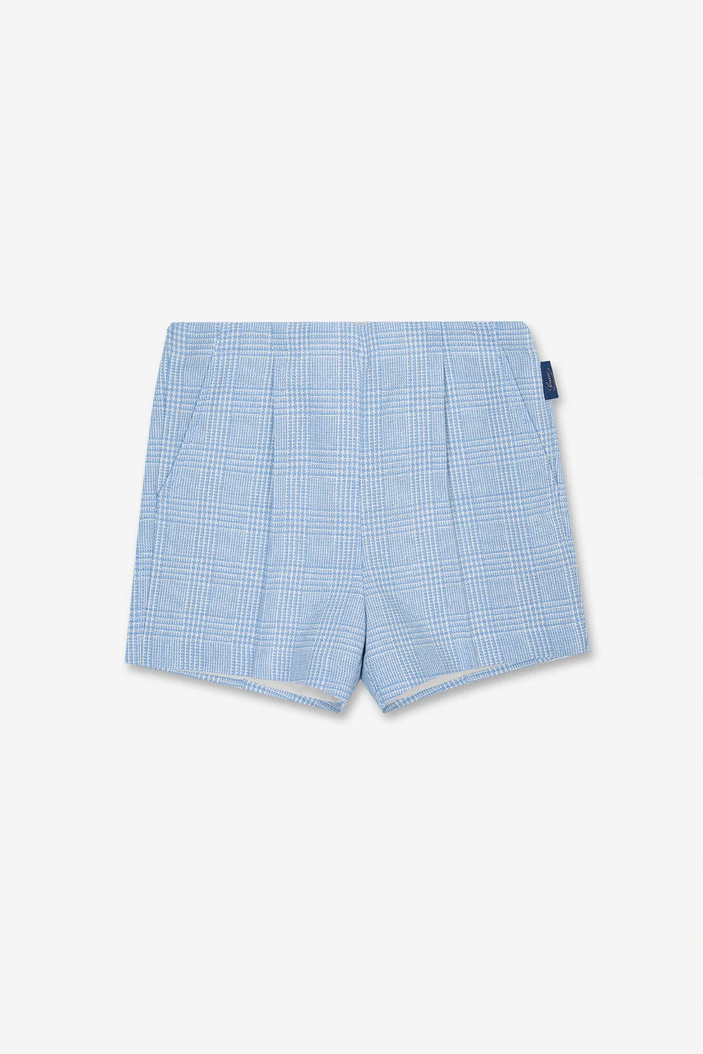 Checked shorts