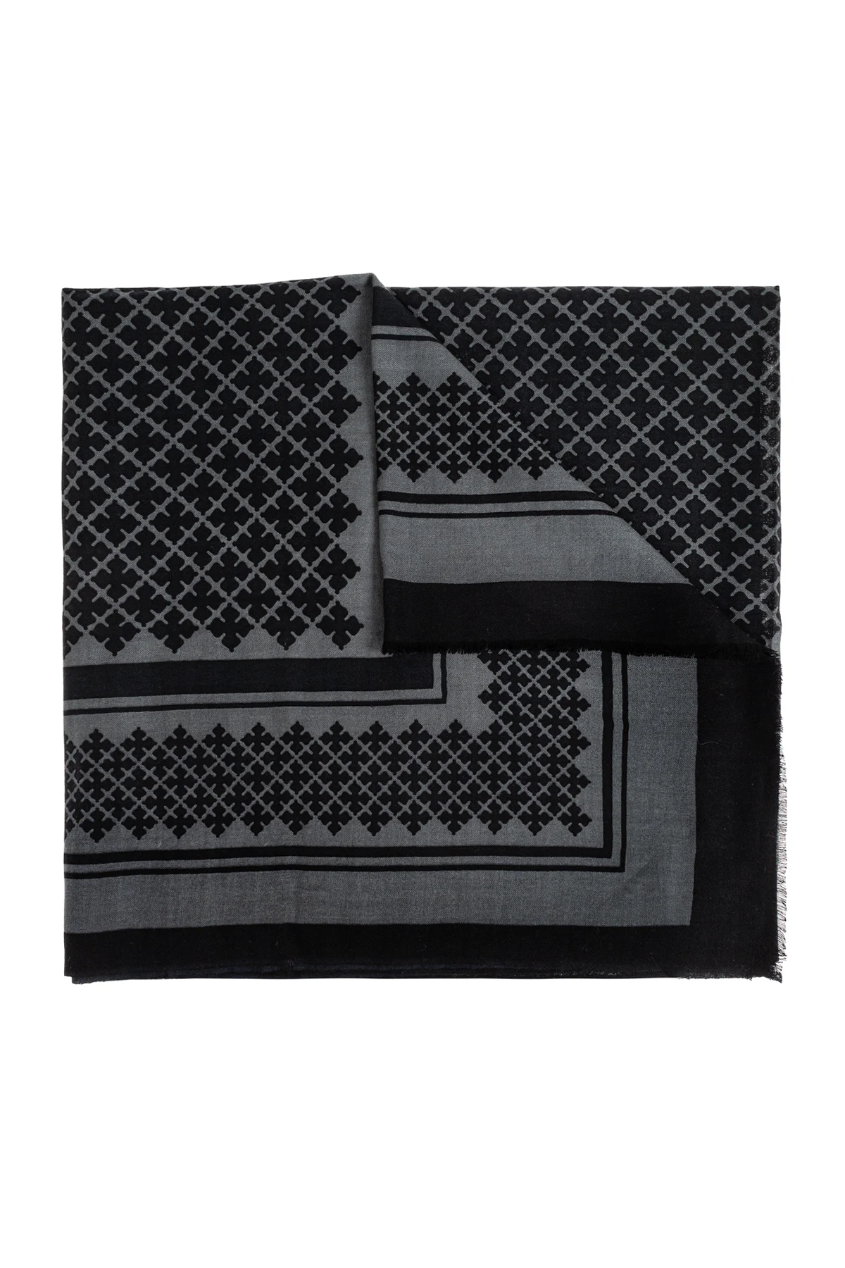 BLACK Wool Scarf ‘Julee’
