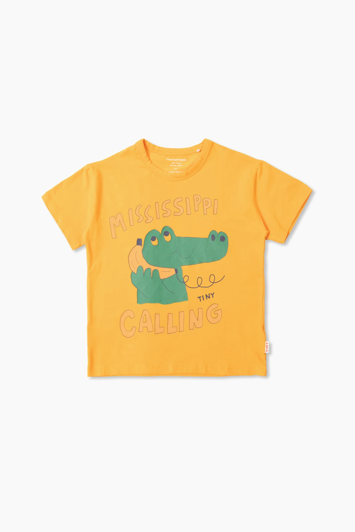 T-shirt z motywem krokodyla