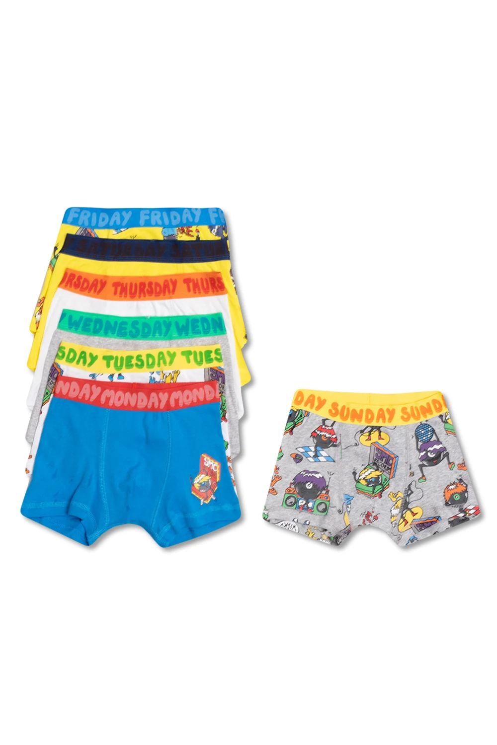 Printed briefs seven-pack