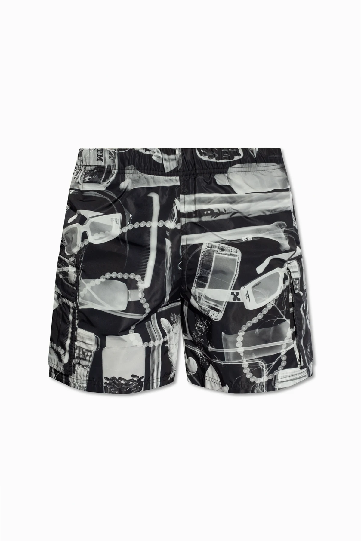 Printed swimming shorts