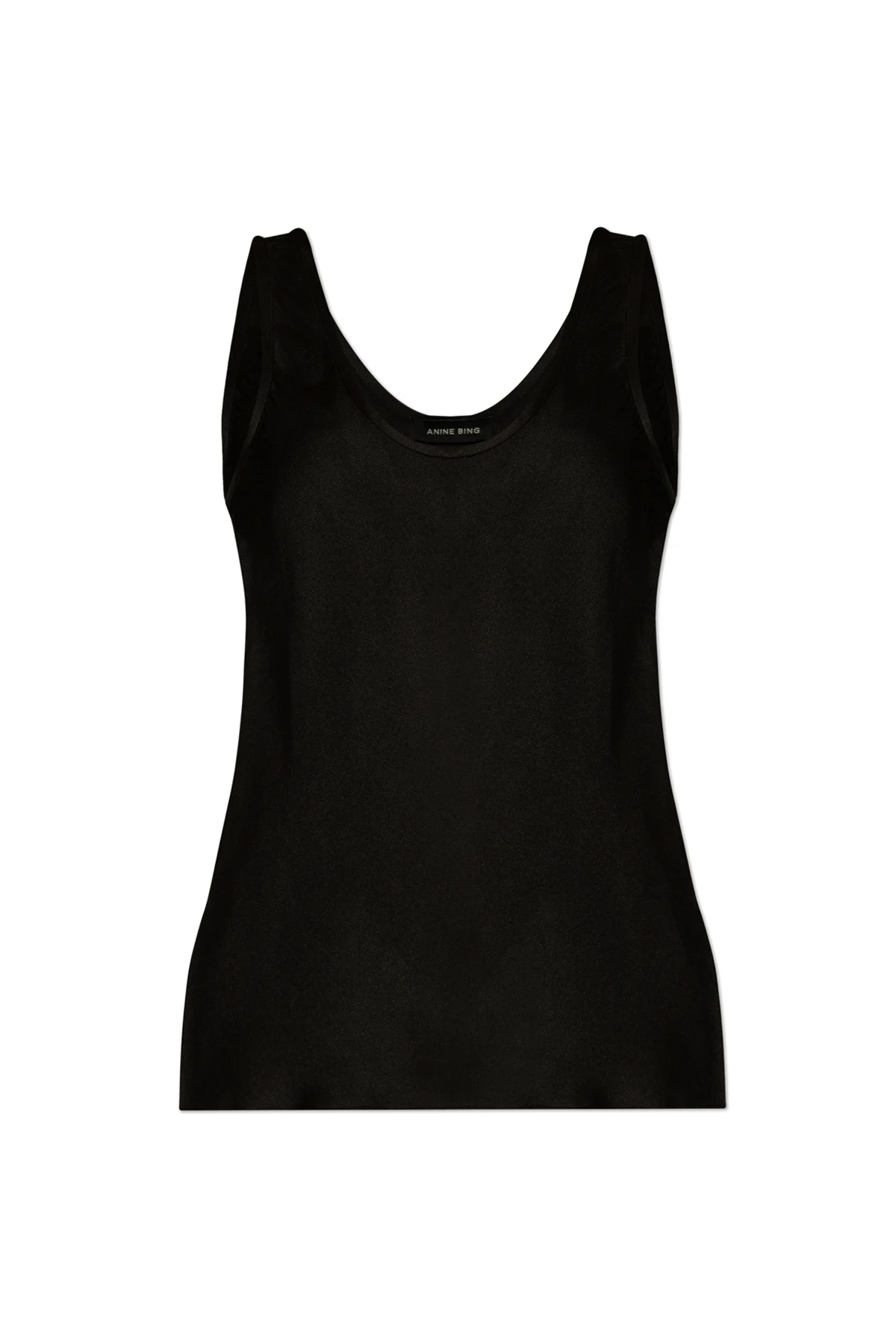 Jedwabny top na ramiączkach