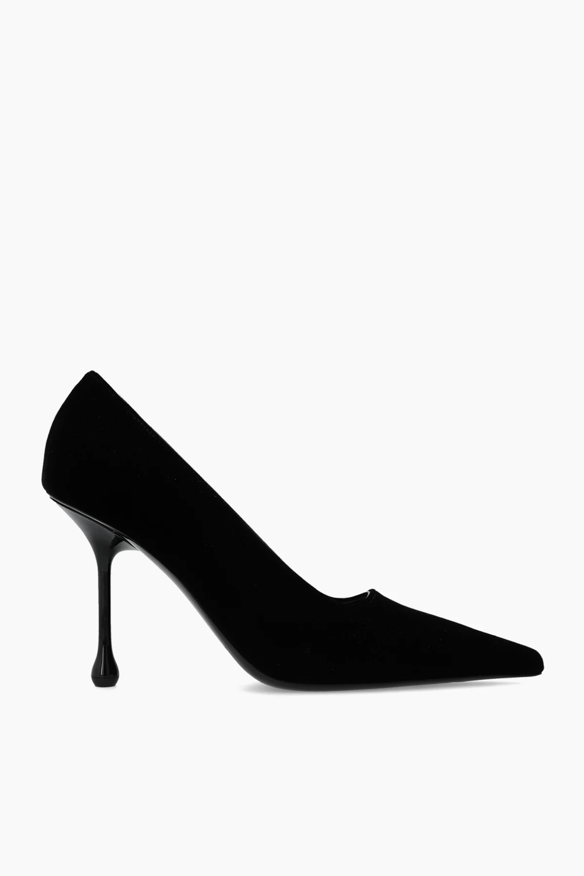 ‘Ixia’ stiletto pumps in velvet