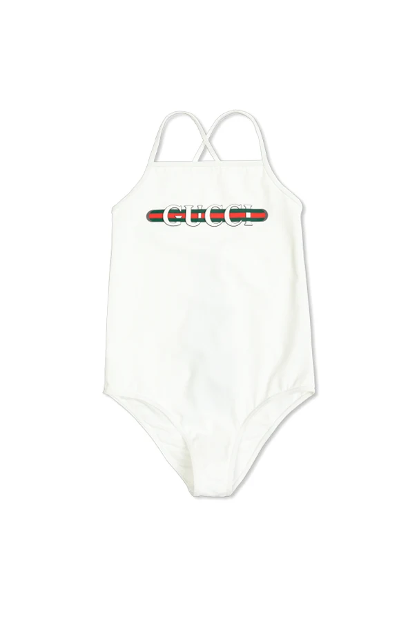 WHITE One-piece bathing suit