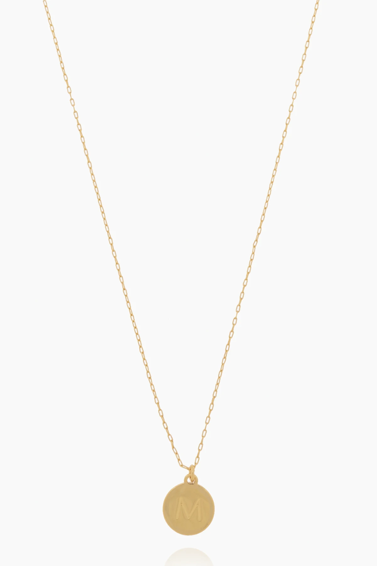 Necklace with 'M' Pendant