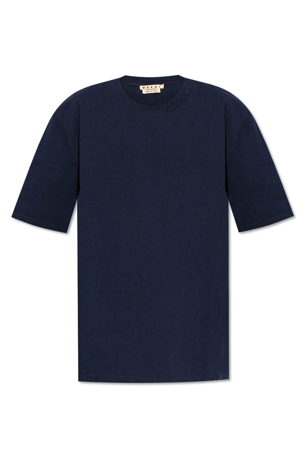 MARINEBLAU T-Shirt mit Logo
