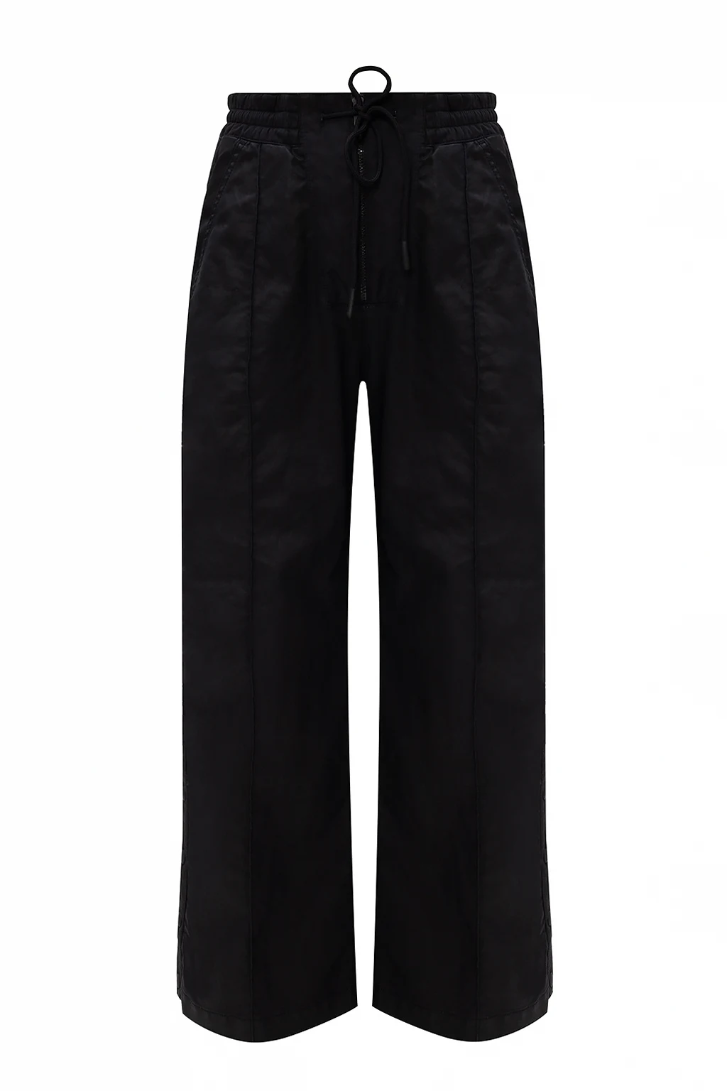 Flared leg trousers