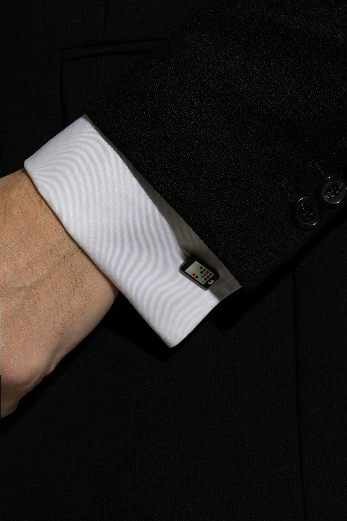 Phone motif cufflinks
