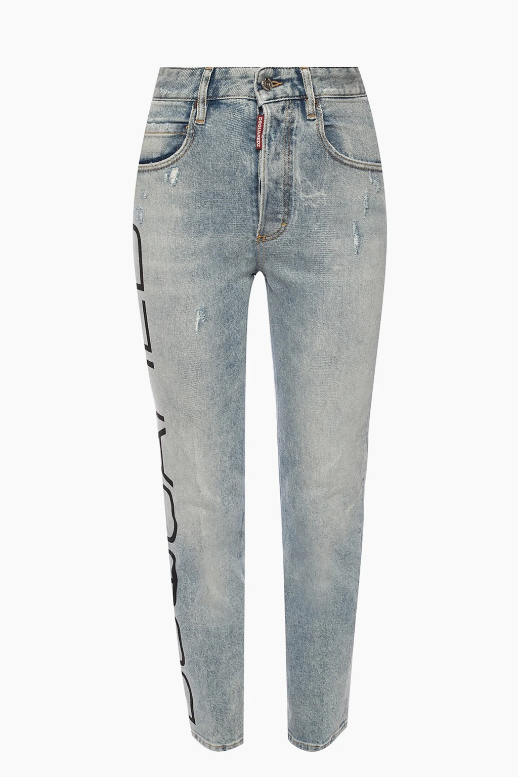 Jeansy z przetarciami ‘Tight Cropped Jean’
