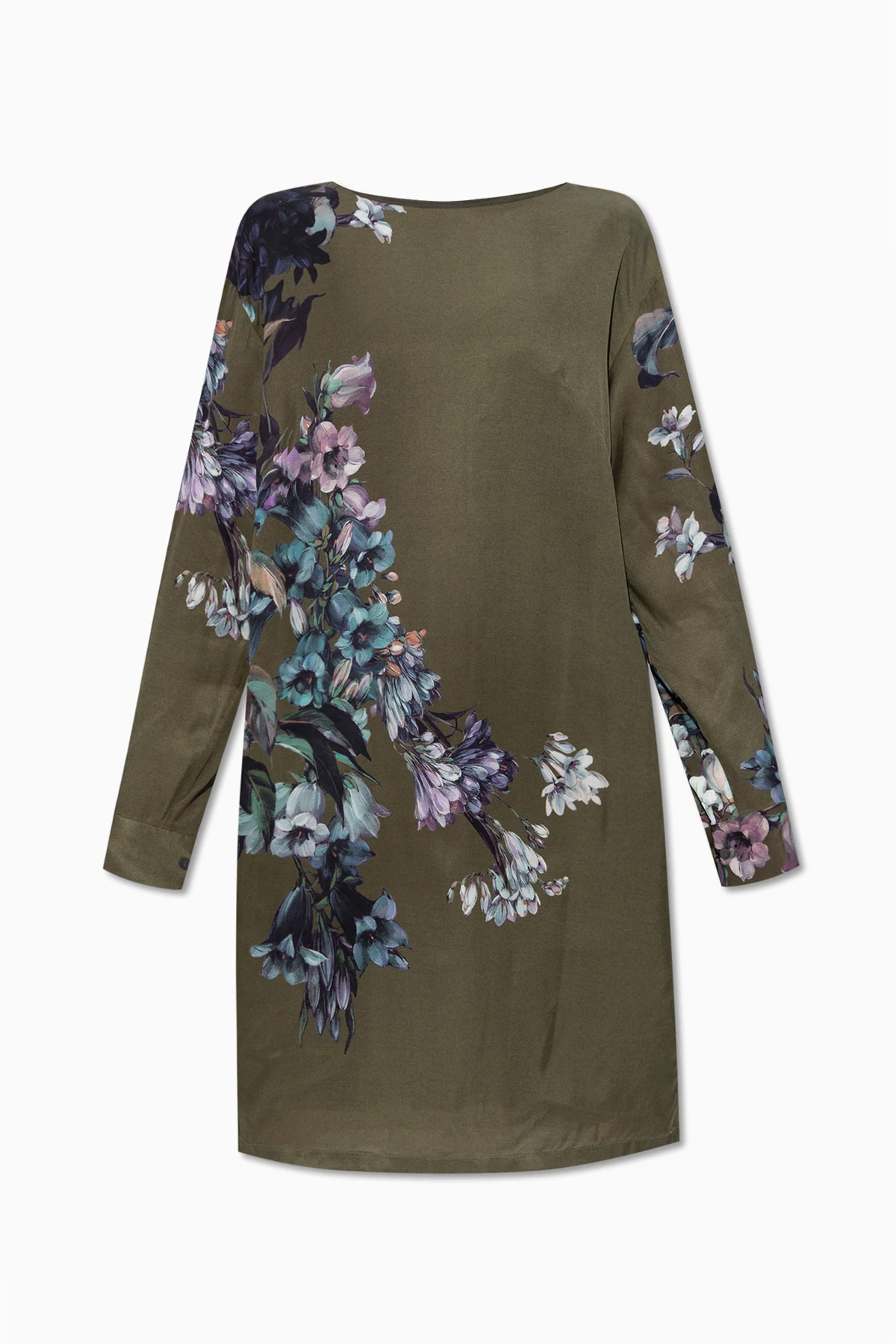 Dress with floral motif