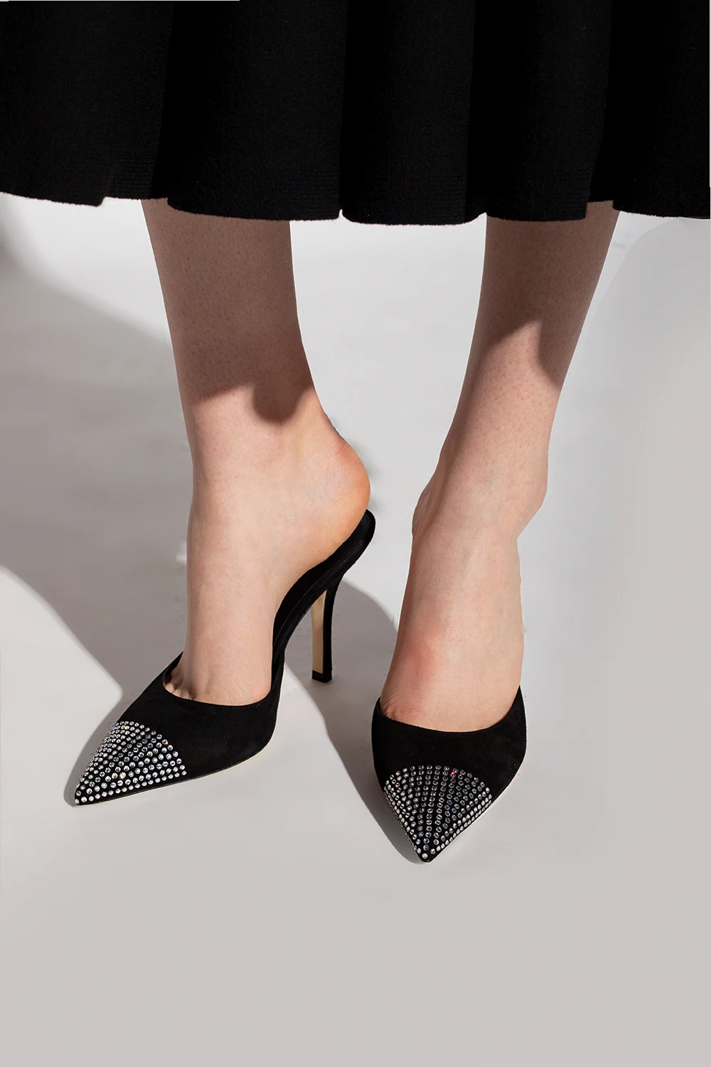 Klapki na obcasie ‘Holly Cherry’