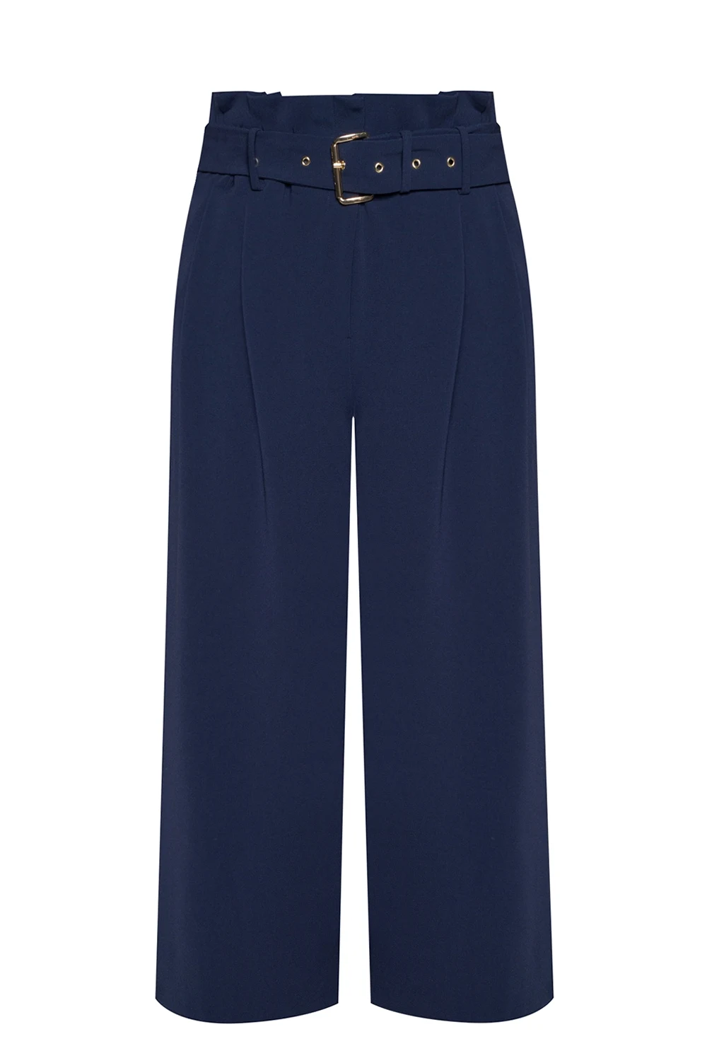 High-waisted trousers