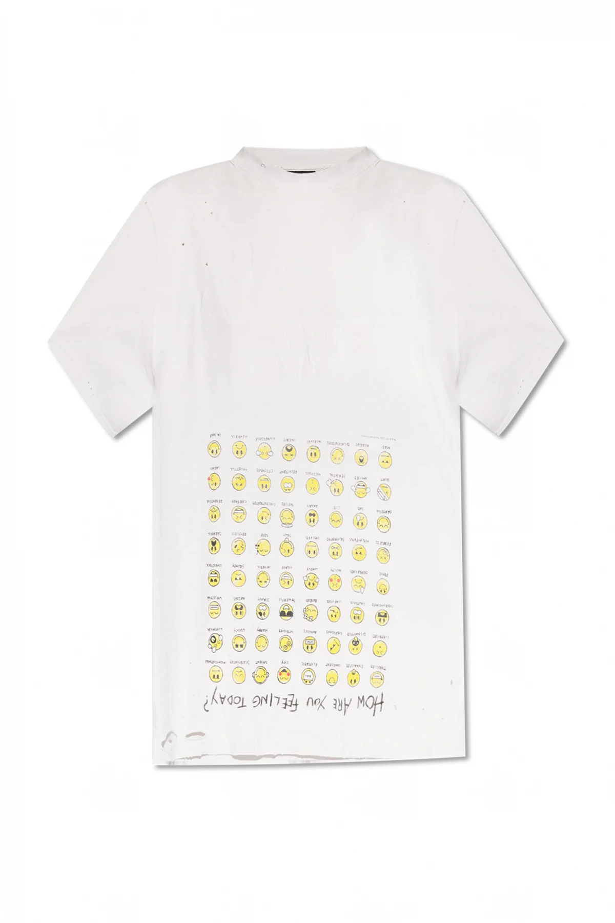 T-Shirt mit vintage-Effekt