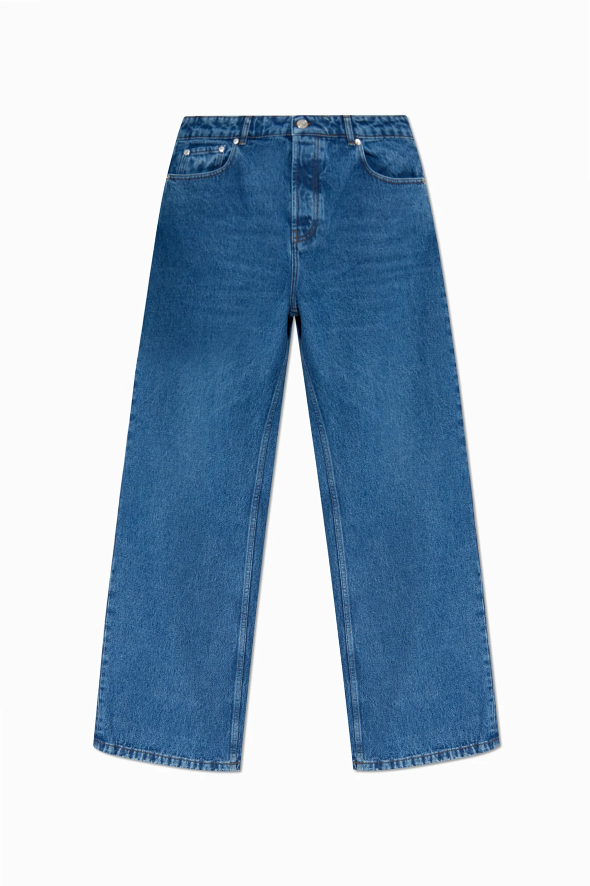 Jeansy z nogawkami o prostym kroju