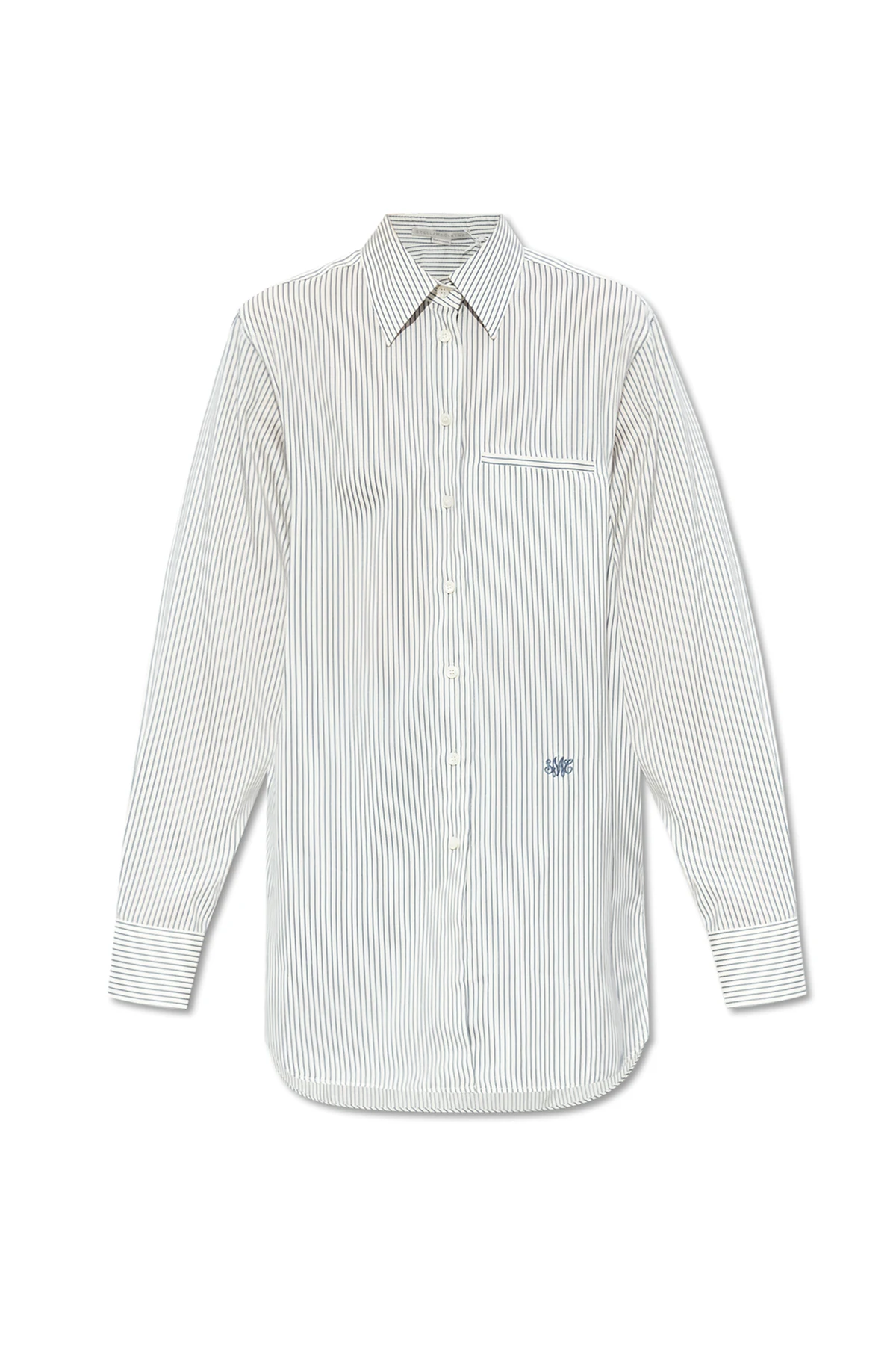 Seidenhemd mit Tasche