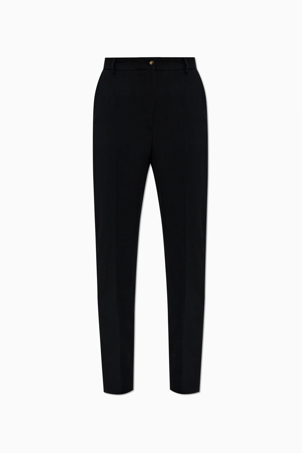 BLACK Creased trousers