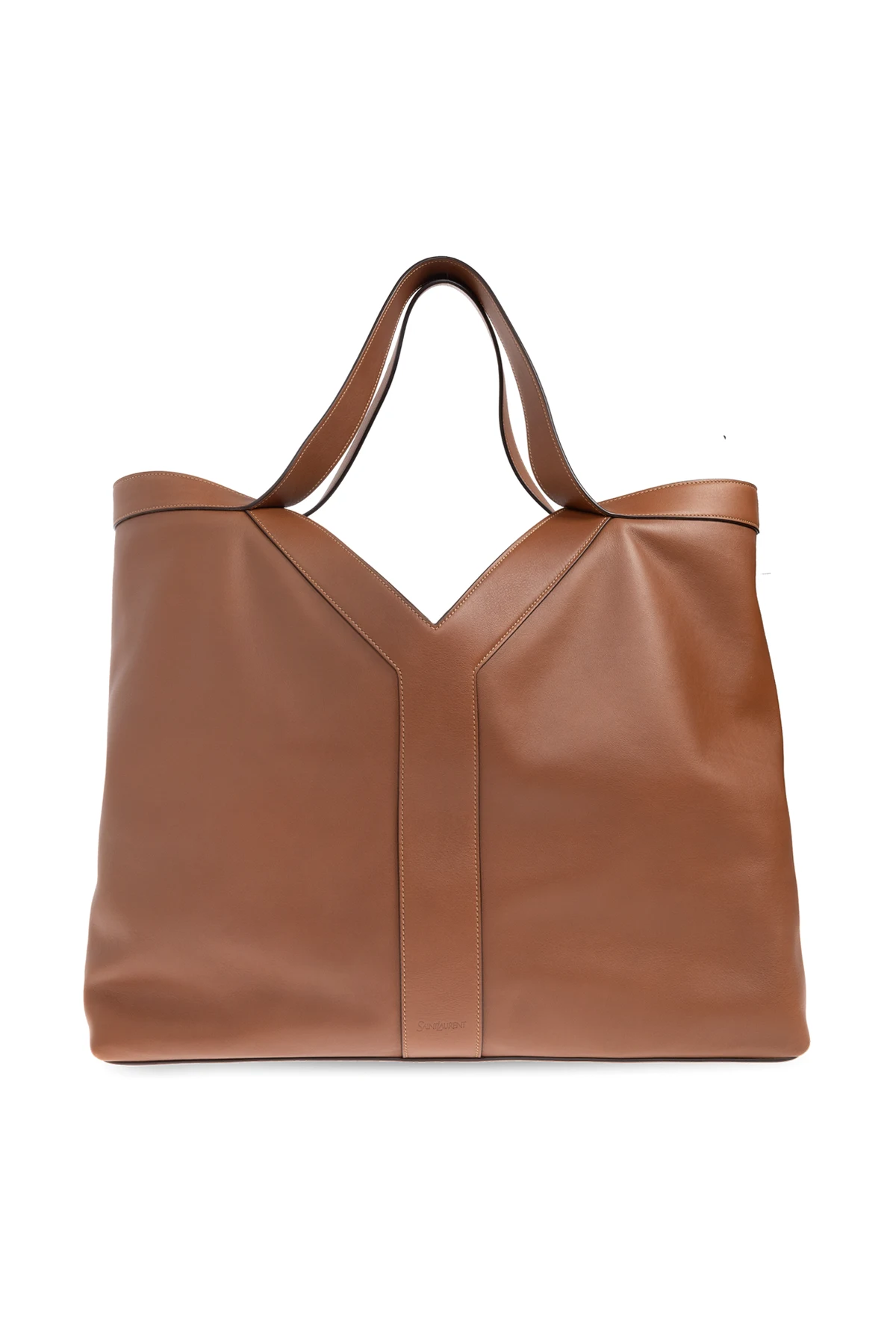 BRĄZOWY Torba ‘Y Large’ typu ‘shopper’