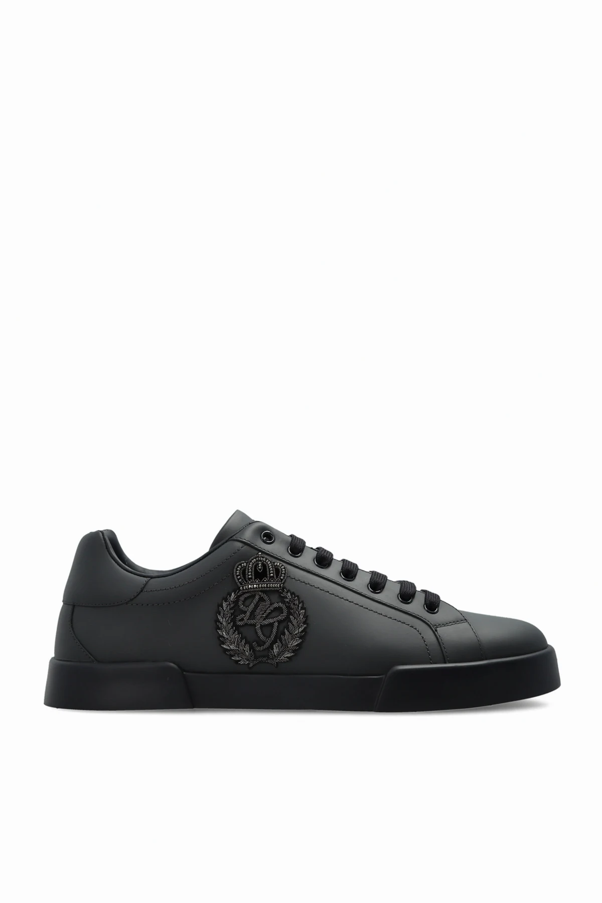 BLACK Sports shoes with logo