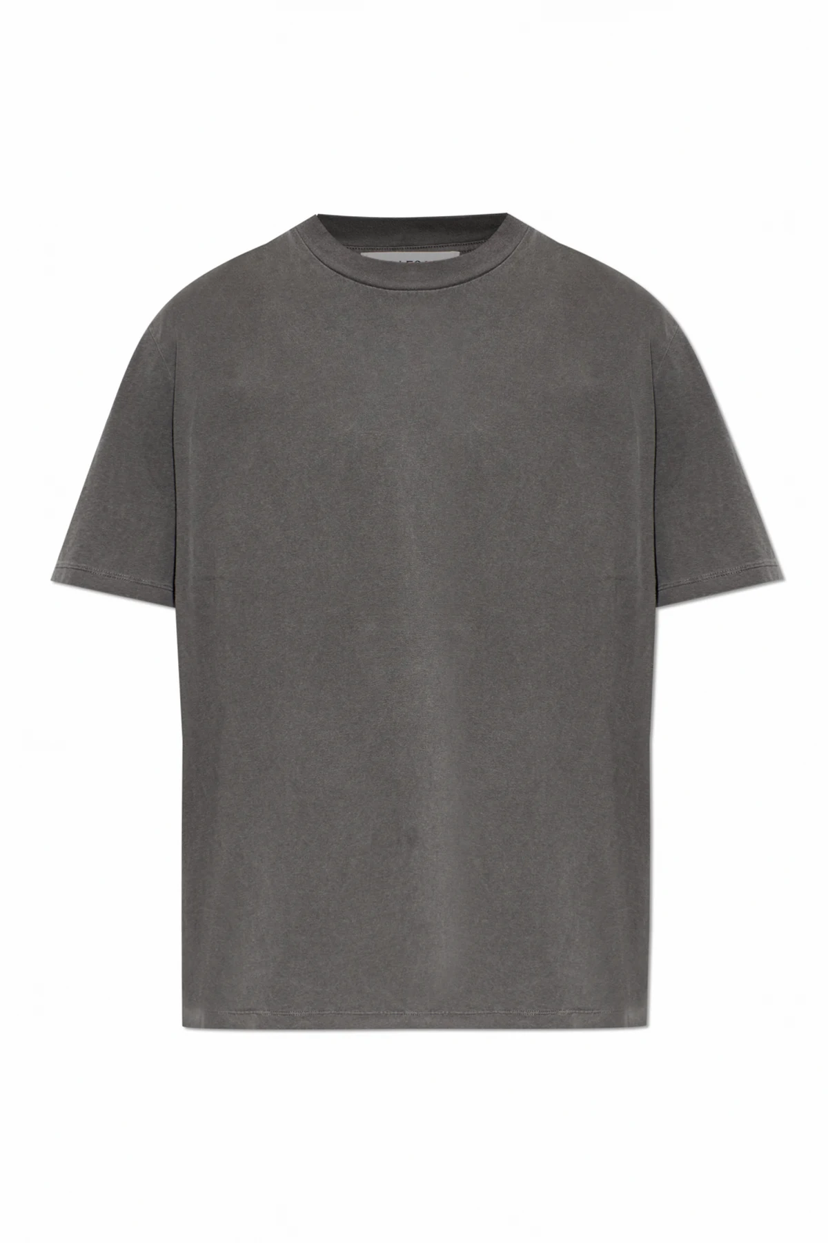 SZARY T-shirt z okrągłym dekoltem