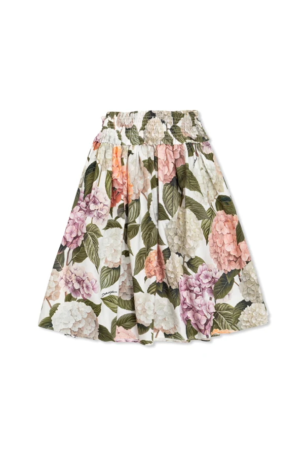 MULTICOLOUR Floral print skirt
