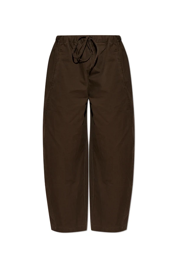 BROWN Wide-leg pants
