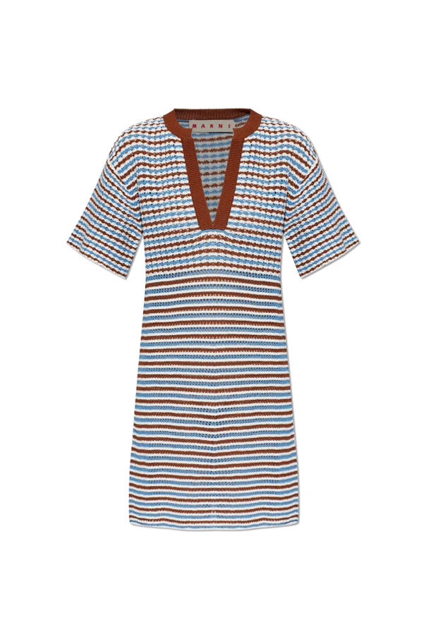 MULTIKOLOR Sukienka ze wzorem w paski