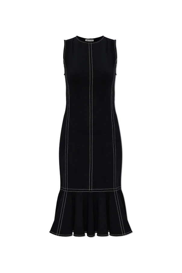 CZARNY Sukienka bez rękawów