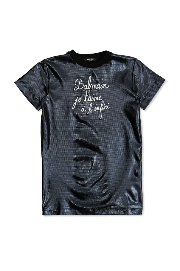 SCHWARZ Kleid mit Stickerei