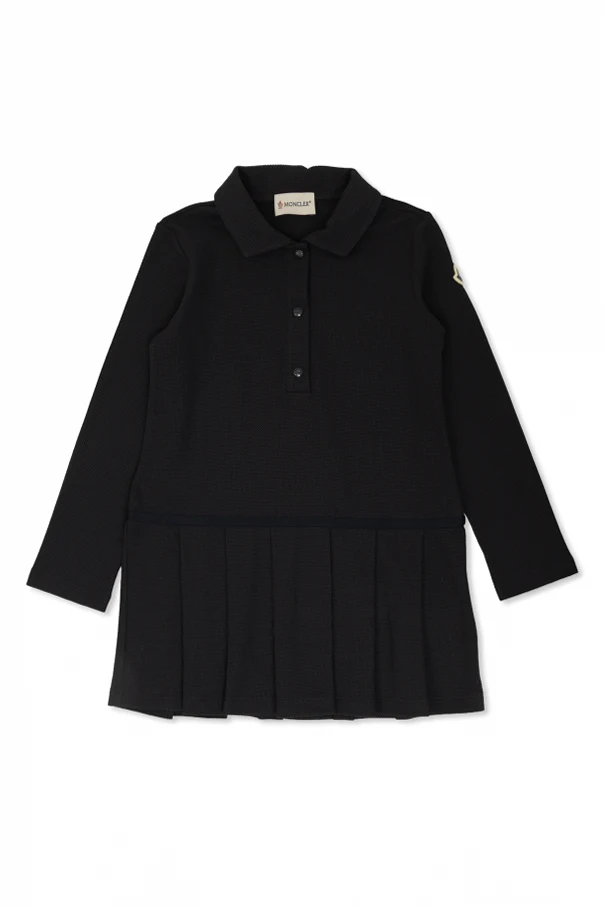 GRANATOWY Sukienka typu polo
