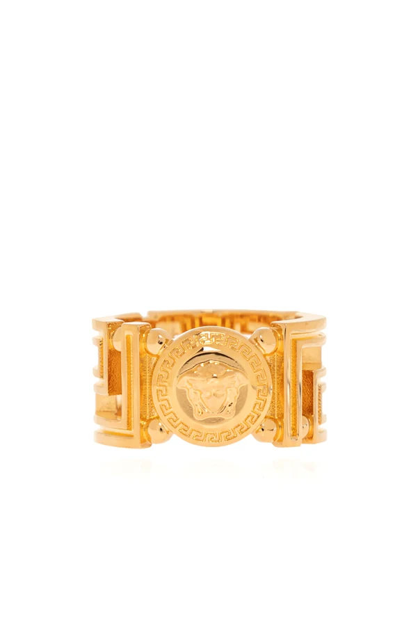 GOLD Ring mit griechischem Muster