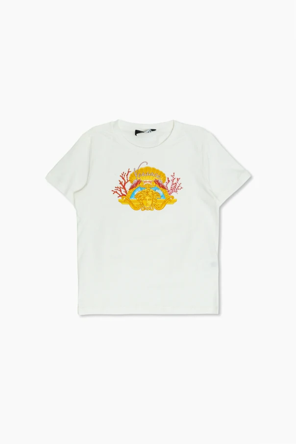BIAŁY  T-shirt z nadrukiem