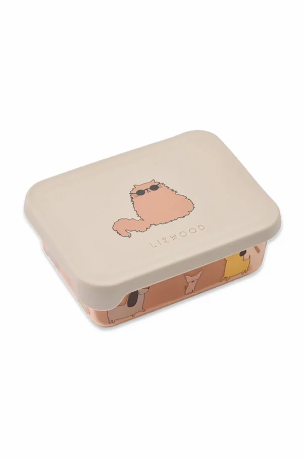 RÓŻOWY Pudełko na przekąski