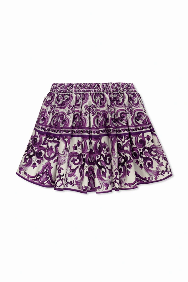 LILA Rock mit Muster