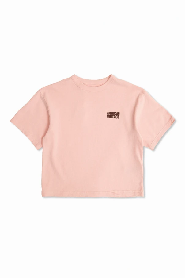 RÓŻOWY Bluza z nadrukowanym logo