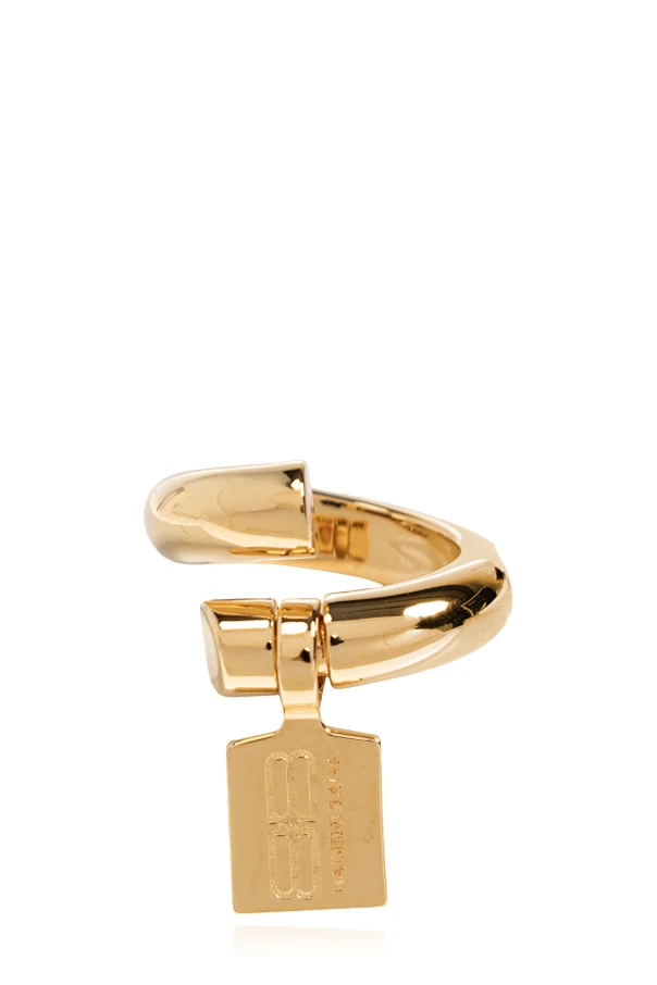 GOLD Ring mit eingraviertem Logo