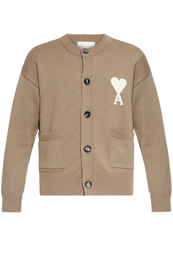 beige Cardigan with pockets
