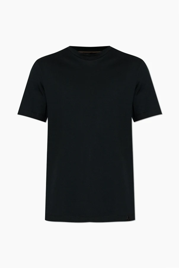 BLACK Crew neck T-shirt