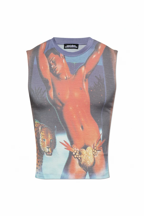 MULTICOLOUR Top with print