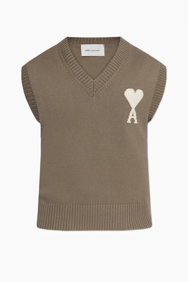 BRAUN Weste mit V-Ausschnitt