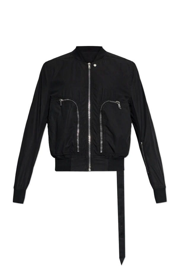 CZARNY Kurtka typu `bomber`