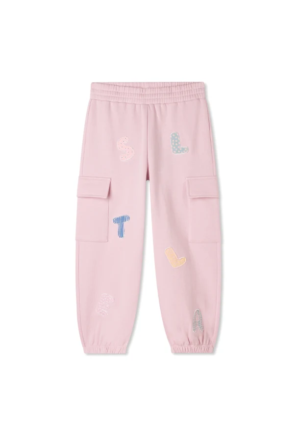 PINK Sweatpants with logo