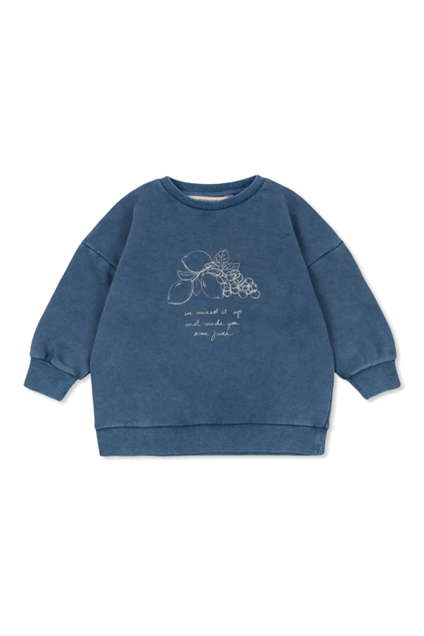 BLUE Sweatshirt with print