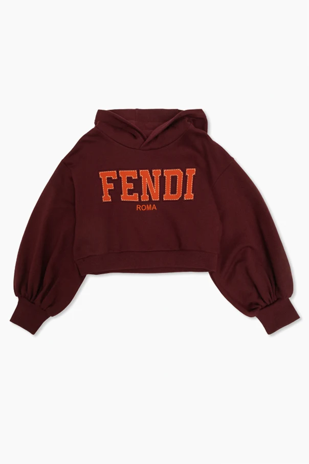 BURGUNDER Sweatshirt mit Logo
