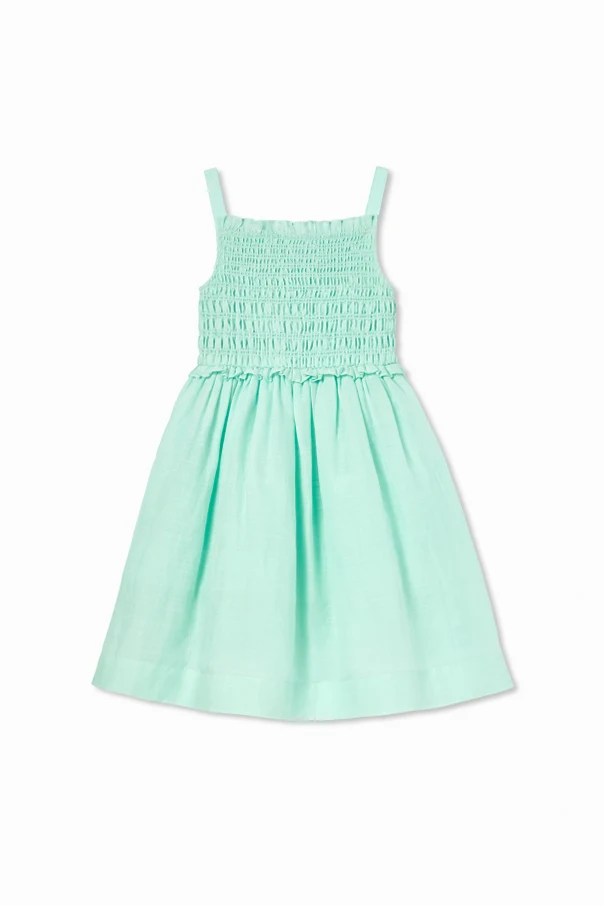 ZIELONY Sukienka na ramiączkach